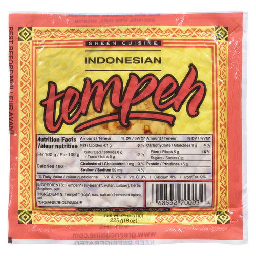 Green Cuisine - Tempeh Indonesian