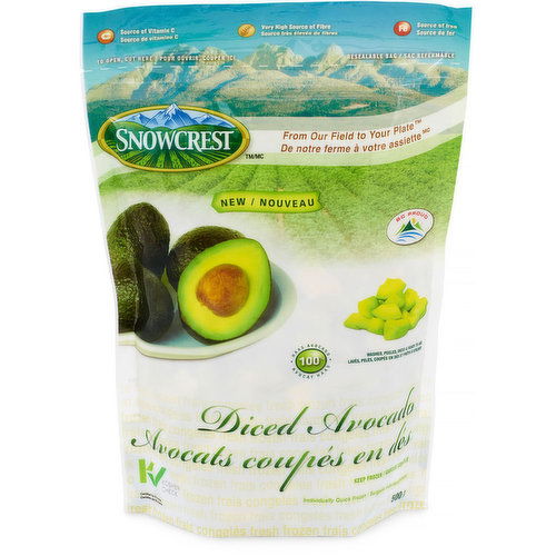 Snowcrest - Avocado Diced