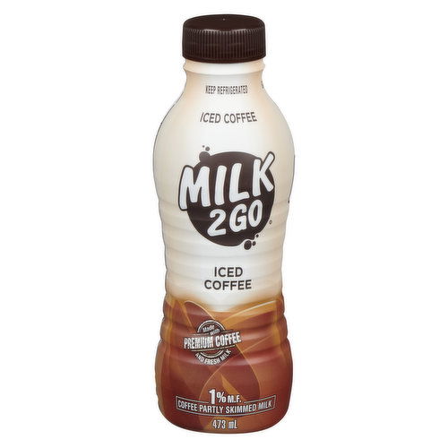 MILK 2 GO - Iced Coffee 1% M.F.