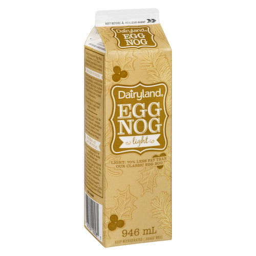 Dairyland - Egg Nog Light