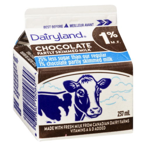 Dairyland - 1% Choc Milk Sugar Free