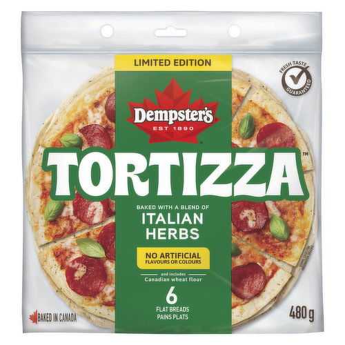 Dempster's - Italian Herbs Tortizza- 6 Pk