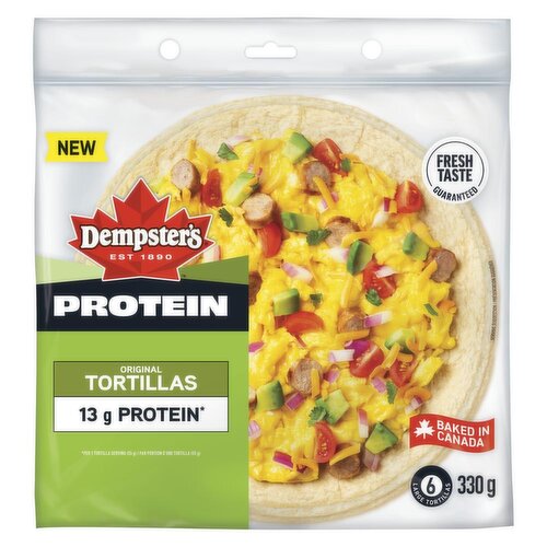 Dempsters - Original Tortillas Protein, Large