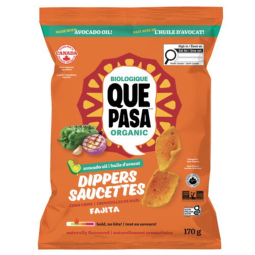 QUE PASA - Organic Fajita Dippers