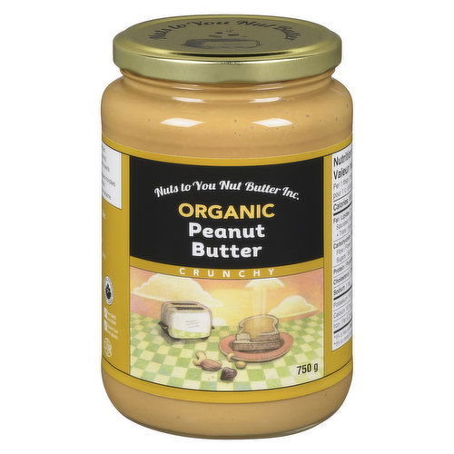 Nuts to You - Peanut Butter Crunchy Organic