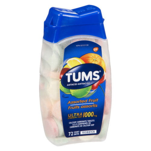 Tums - Ultra Strength Assorted Fruit