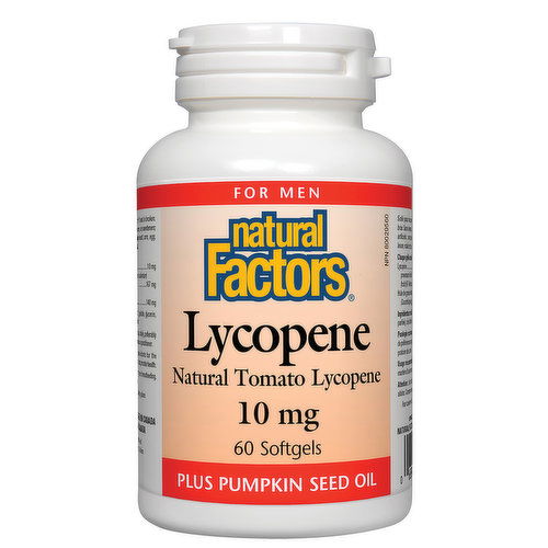 Natural Factors - Lycopene 10mg