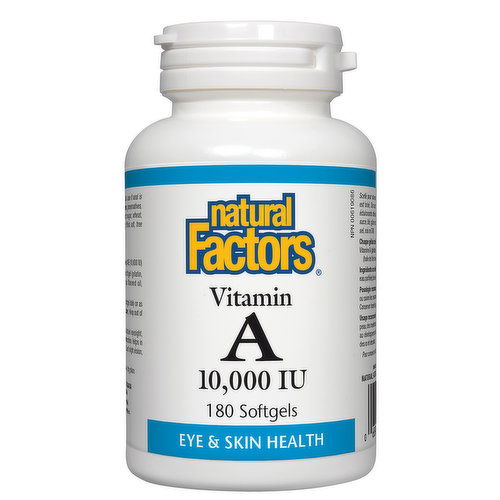 Natural Factors - Vitamin A 1000IU