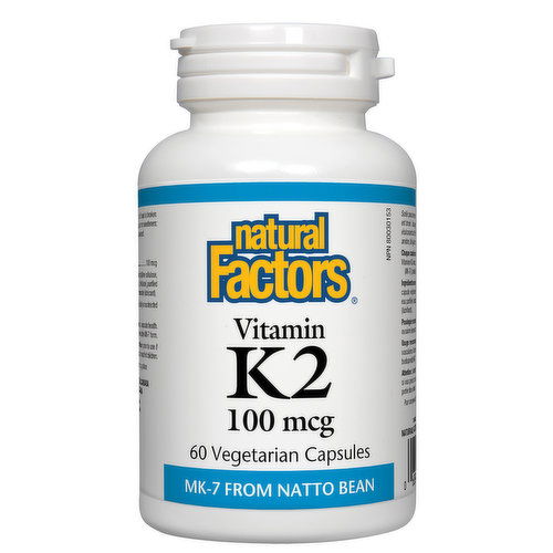 Natural Factors - Vitamin K2 100mcg