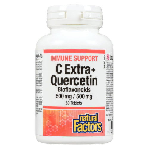 Natural Factors - C Extra + Quercetin Bioflaver 500mg