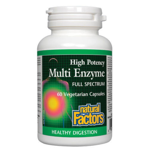 Natural Factors - Multi Enzyme High Potency Full Spectrum