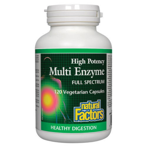 Natural Factors - Multi Enzyme High Potency Full Spectrum