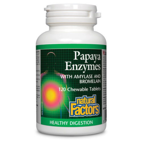 Natural Factors - Papaya Enzymes