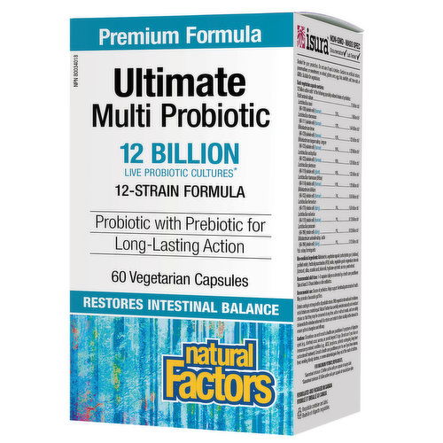 Natural Factors - Ultimate Multi Probiotic 12 Billion