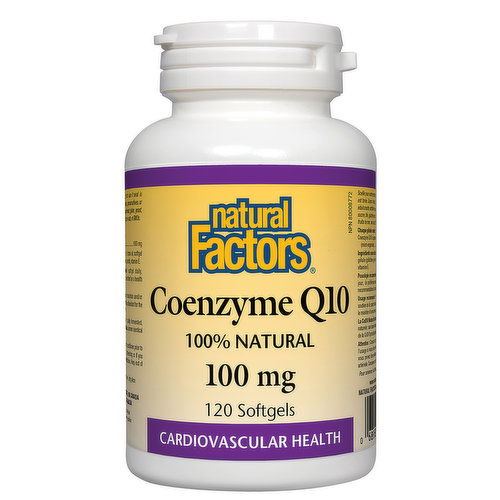 Natural Factors - Coenzyme Q10 100mg