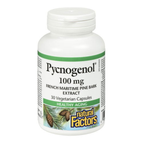 Natural Factors - Pycnogenol 100mg