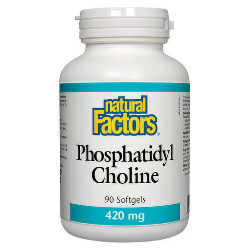 Natural Factors - Phosphatidyl Choline 420mg