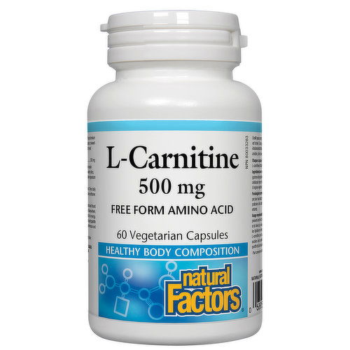 Natural Factors - L-Carnitine 500mg