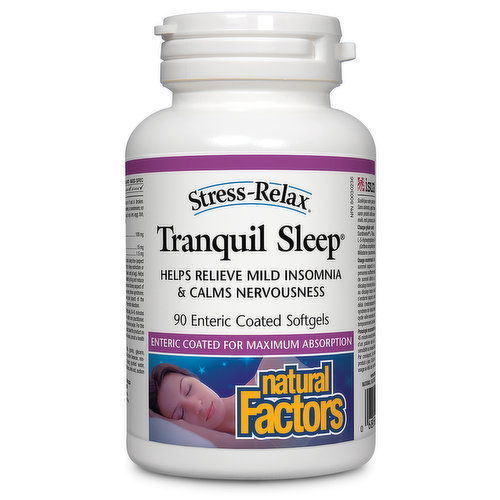 Natural Factors - Stress Relax Tranquil Sleep