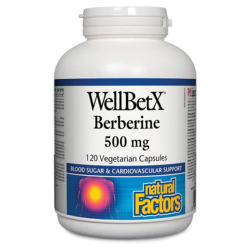 Natural Factors - WellBetX Berberine 500mg