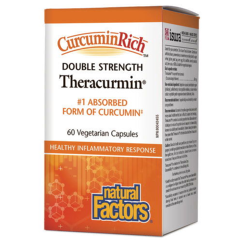 Natural Factors - CurcuminRich Theracurmin Double Strength