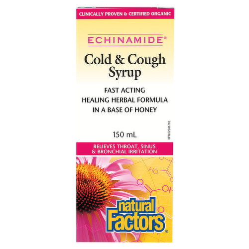 Natural Factors - Echinamide Cold & Cough Syrup