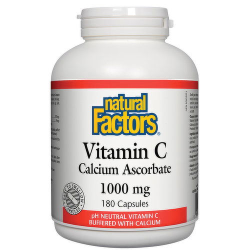 Natural Factors - Vitamin C Calcium Ascorbate 1000mg Bonus