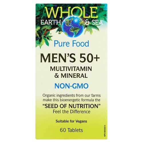 Whole Earth & Sea - Multivitamin & Mineral Men's 50+