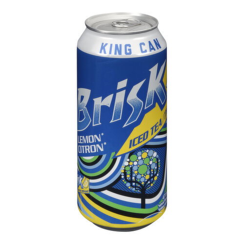 Lipton - Brisk Iced Tea Lemon, King Can