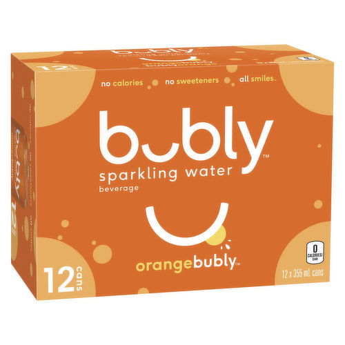 Bubly - Sparkling Water Orangebubly