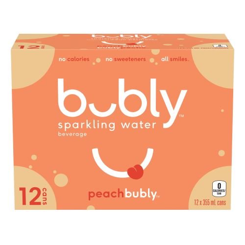 Bubly - Sparkling Water Peach