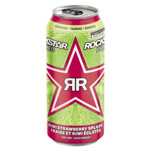 Rockstar - Punched Kiwi Strawberry Blast