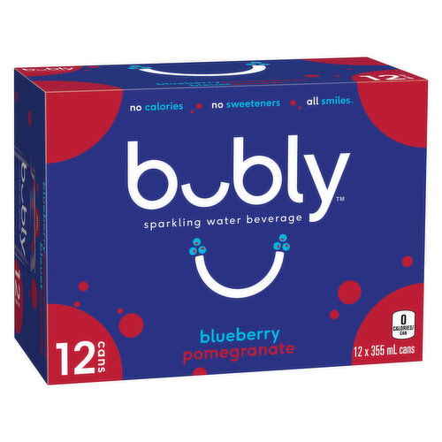 Bubly - Blueberry Pomegranate