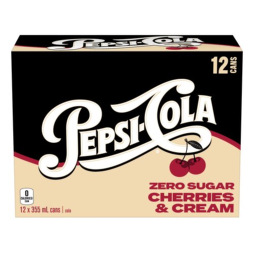 Pepsi - Zero Sugar Cherries and Cream