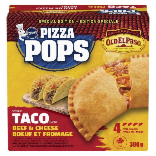 Pillsbury - Pizza Pops Special Edition, Beef and Cheese Flavour