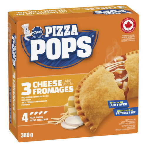 Pillsbury - Pizza Pops, 3 Cheese Flavour