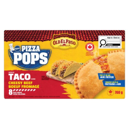 Pillsbury - Pizza Pops with Old El Paso Taco Flavour