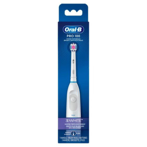 Oral B - Pro 100 Battery Power Toothbrush 3D