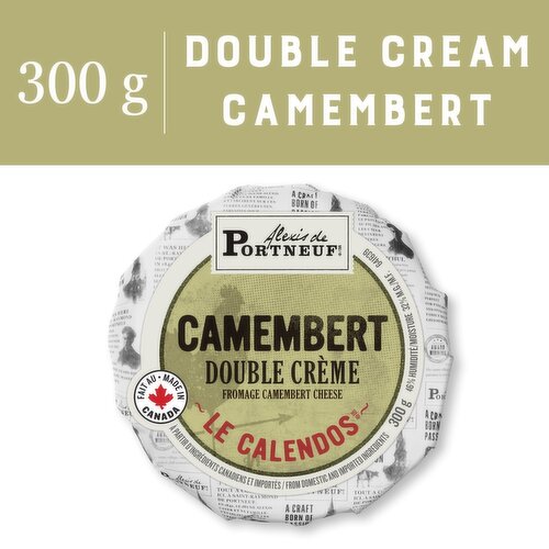 Alexis de Portneuf - Double Cream Camembert Le Calendos