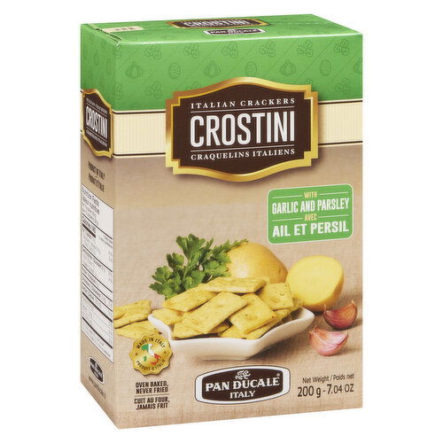 Pan Ducale - Crostini Garlic Parsley