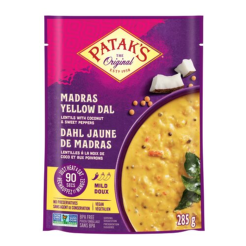 PATAKS - Madras Yellow Dal