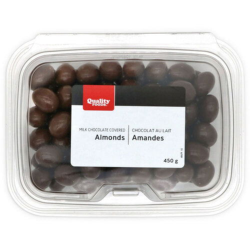 Quality Foods - Milk Chocolate Covered Almonds