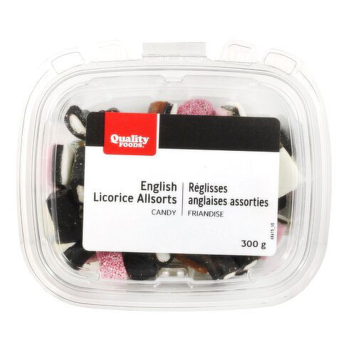 Quality Foods - English Licorice Allsorts