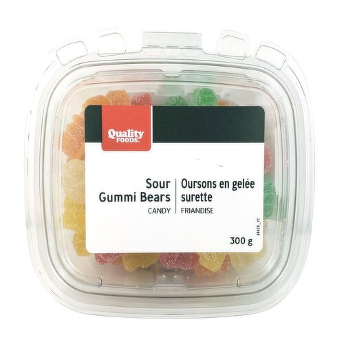 Quality Foods - Sour Gummi Bears Candy