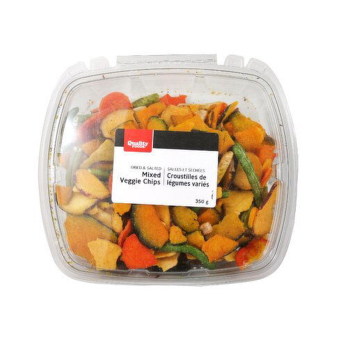 Quality Foods - Mixed Veggie Chip Unsalted