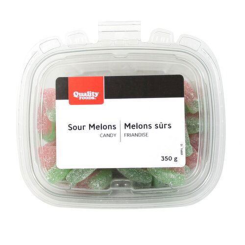 Quality Foods - Sour Melons Candy