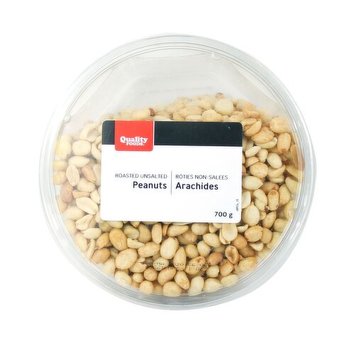 Quality Foods - Roasted Unsalted Peanuts