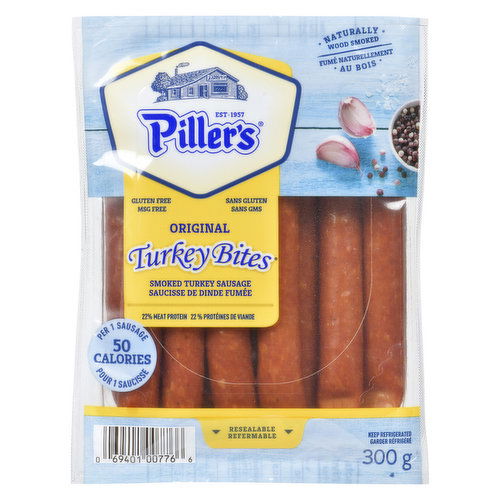 Piller's - Turkey Bites Original