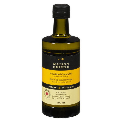 Maison Orphee - Organic Canola Oil