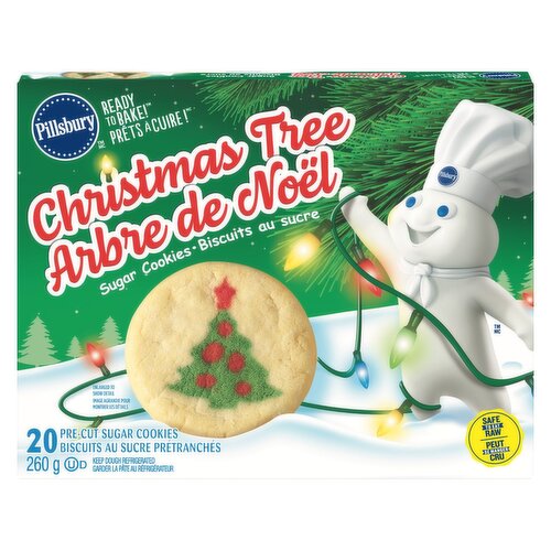 Pillsbury - Ready to Bake Christmas Tree Sugar Cookies